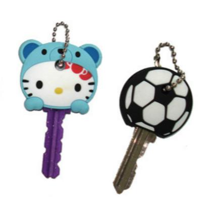 China Eco-friendly soft pvc character key covers,pvc keycovers for sale