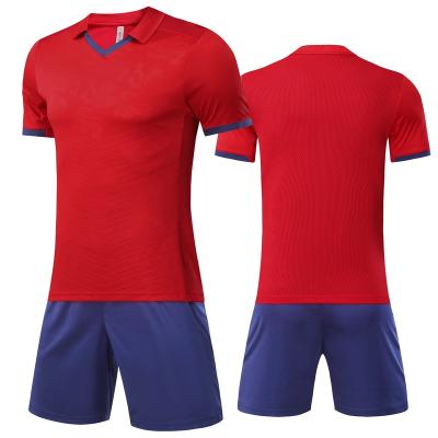 China Quick Dry Breathable Comfortable Soccer Match Training Wear Custom Quick Dry Sportswear Soccer Uniform Set for sale