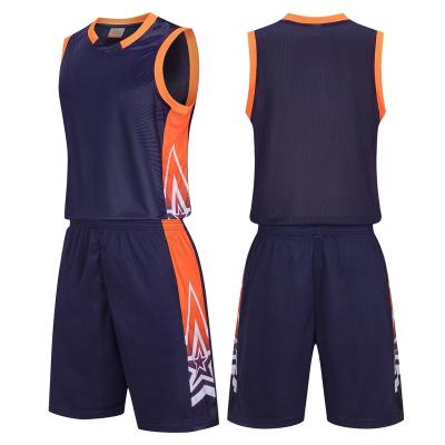 China Breathable Unisex Custom Made Basketball Tank Top Uniform Practice Basketball Uniform Set for sale