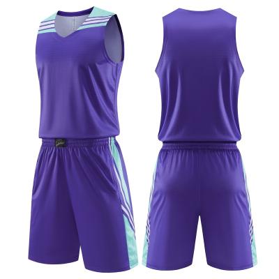 China Antibacterial Custom Logo Tank Top Basketball Training Uniform Basketball Uniform Set for sale