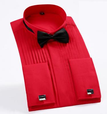 China OEM / ODM Anti - Pilling Mens Shirts Tuxedo Shirts For Men for sale