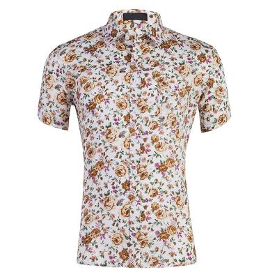 China OEM/ODM Wholesale Fashion Anti-pilling Luxury Casual Hawaiian Shirt Men's Long Sleeve Shirts Printed Shirt for sale