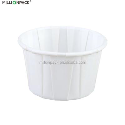 China Manufacturer 0.75oz Disposable /Biodegradable Sauce / Party Disposable Eco Friendly Stored Biodegradable Paper Cup for sale