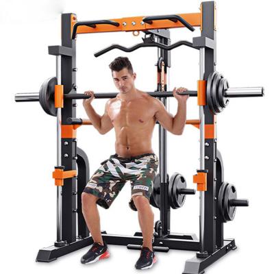 China Bodybuilding Adjustable Functional Trainer Machine Blacksmith Equipment Fitness Gym Weight Power Rack Squat Cage for sale