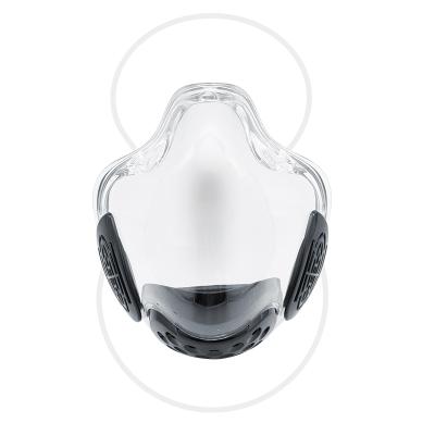 China Smart plastic clear face shield full cover double side anti fog doubel side transparent protective film shield with anti fog facemask for sale