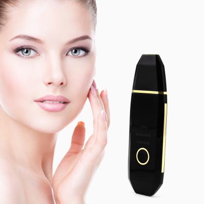 China Professional Portable Sonic Spatula Face Ionic Peeling Beauty Machine Beuty Skin Care Skin Scrubber DEEP CLEANING for sale