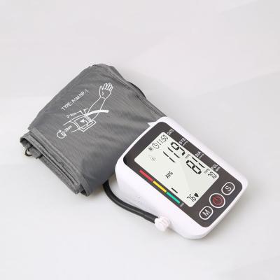 China Plastic Hot Selling Electronic Digital Blood Pressure Monitor With Upper Wrist Watch Blood Pressure Monitor for sale