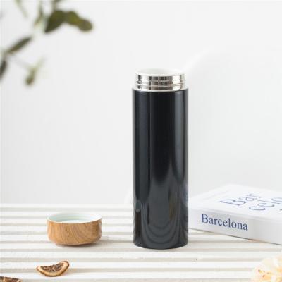 China Best Selling Custom Viable Logo Sport Water Bottle Stainless Steel Water Thermos Bottle With Bamboo Lid for sale