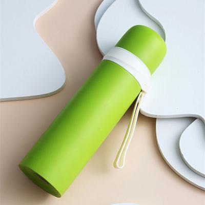 China High Quality Viable Keep Thermal Water Matte Drink Bottle Vacuum Flask Hot Cold Coffee Tea With Mug for sale