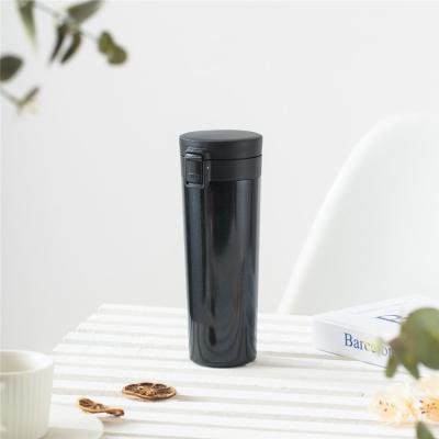 China Viable 380ML Vacuum Flask Porcelain Internal Thermos Coffee Cup Mugs Stainless Steel Sports Water Bottle for sale