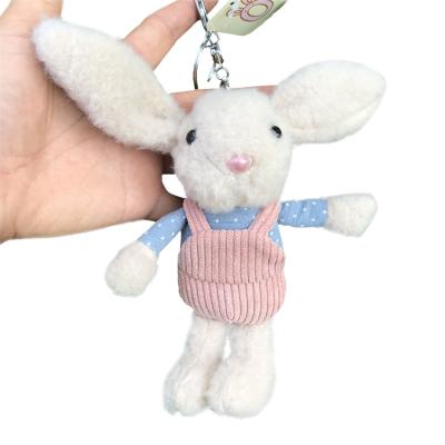 China Plush Teddy Bear Plush Rabbit Plush Pendant Key Chain for sale