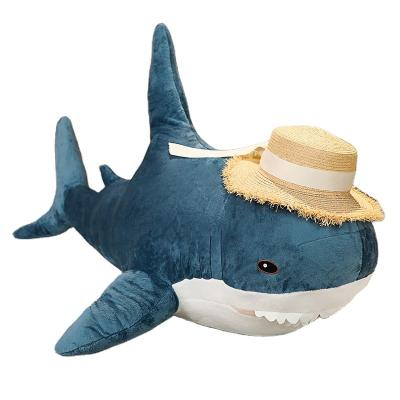 China Wholesale 40cm Stuffed Plush Teddy Bear Sea Animal Toy Doll Soft Shark Plush Pillow for sale