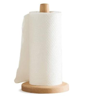 China Modern Wholesale Custom Quality Logs Kitchen Paper Towel Rack Paper Roll Holder for sale