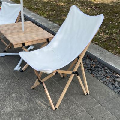 China Easy Transport Sell Outdoor Furniture Camping BBQ Chair Wood Folding Portable Wooden Garden Chairs for sale