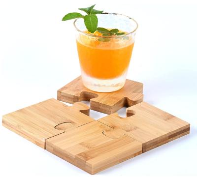 China Viable Wholesale Custom Made High Quality Custom Coasters Set Wooden Coasters for sale