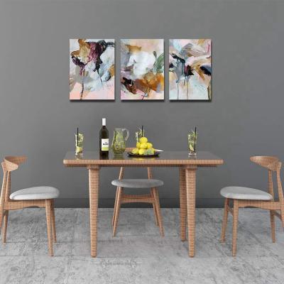 China Modern 3PCS Contemporary Painting Modern  Abstract Artwork Pictures Canvas Prints Wall Art Painting for Home Living Room Decor for sale