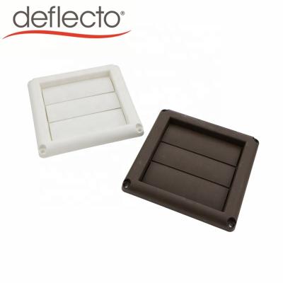 China Factory Direct High Quality Durable Plastic Duct Deflecto Dryer Wholesale White Plastic Duct Cover 200MM for sale