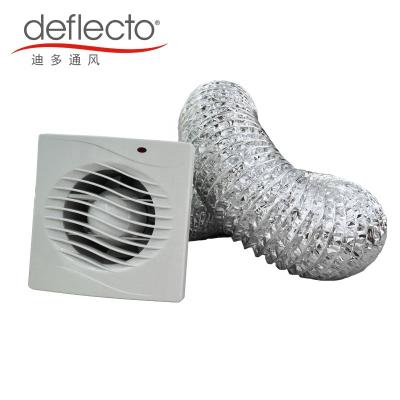 China Flexible Modern Kitchen Ventilation Exhaust Fan Bathroom Air Duct Indoor Ventilation Kit For Hotel Residence Project for sale