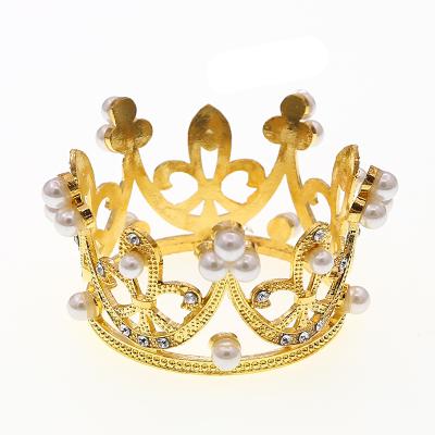 China Wholesale Mini Tiara Crown Small Crown Decoration Accessories for Rose Bear for sale