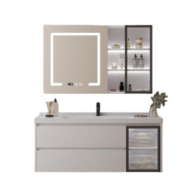 China Hot Sale Eco-friendly Smart Bathroom Touch Screen Cabinet LED Mirror Light Bathroom Mirror Cabinet for sale