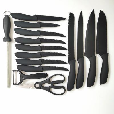 China Sustainable Newly Designed Kitchen Knife Set Acrylic Material Durable Cooking Kitchen Knife for sale