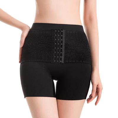 China High Waist Antibacterial Corset Tummy Control Body Shape Wear Yoga Pants Workout Leggings For Women for sale