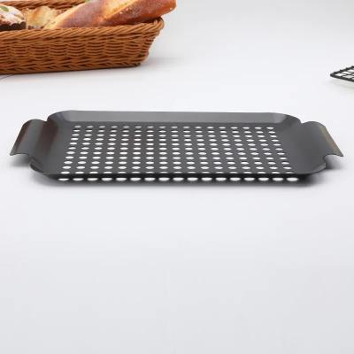 China Easily Cleaned Non Stick FlatGrill Multifunctional Baking Trays Barbecue Smokeless Dish for sale