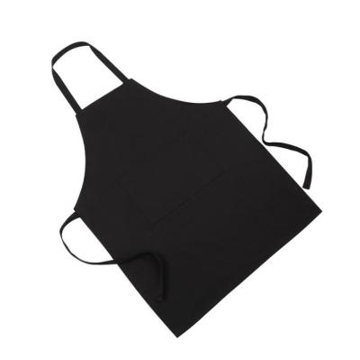 China Promotional Size Adjustable Sleeveless 100% Cotton Kitchen Cooking Adjustable Arpon With Pocket for sale