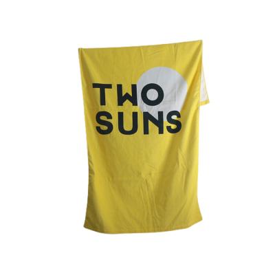 China Good Quality Sandy Beach Luxury Large Microfiber Towels Cotton Free Sublimation Turkish Custom Printed Logo Beach Towels for sale