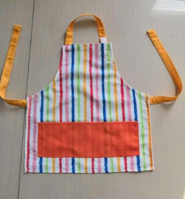 China 100%Polyester Food/Beverage With Heat Transfer Printing Kids Kitchen Apron for sale