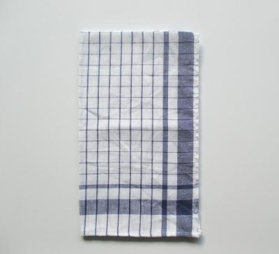 China Durable Linen Cotton Checked Kitchen Towel for sale