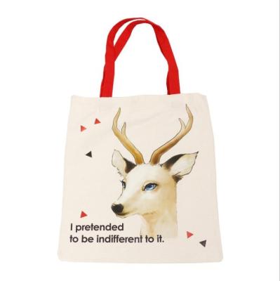 China Cotton Canvas Standard Size Wholesale Blank Heavy Duty Custom Printed Logo Folding Tote Bag for sale