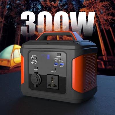 China KAICHEN Battery Life Backup Power Bank 300W Power Station Automatic Portable Battery Charging Long Term Outdoor Camping with Solar for sale