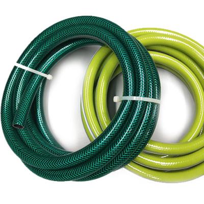 China 1inch Water Resistant Plastic Price Garden PVC Braided Hose for sale