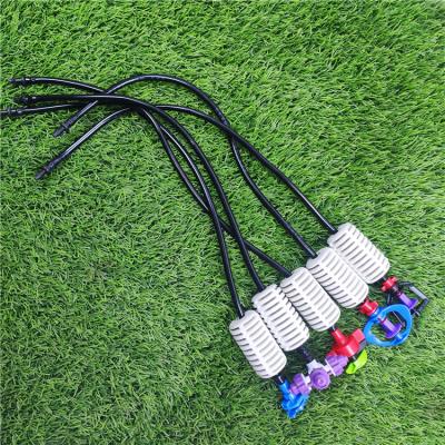 China Agricultural Garden Irrigation System Greenhouse Micro Rotary Sprinkler 360degree Suction Irrigation For Cooling Mist Hanging Irrigation for sale