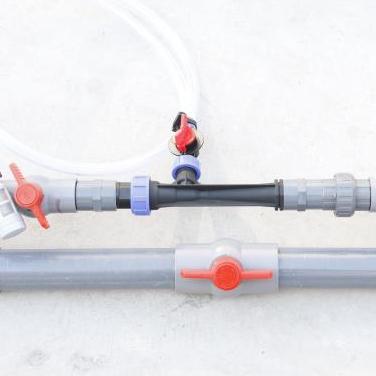 China Anti-UV Wholesale Irrigation System New Venturi Fertilizer Injector For Farmland for sale