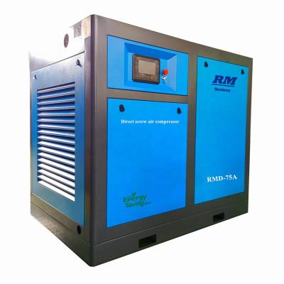 China 10 Bar Air Compressor Lubricated Industrial Air Compressor Rotary Air Compressor for sale