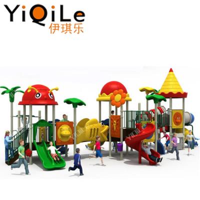 China Hot Selling Plastic Playground Amusement Park Items Used Plastic Playground Slide Outdoor Playground Kids for sale