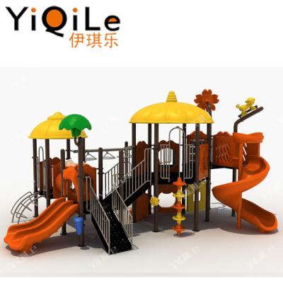 China Amusement park 2019 newest most popular metal wooden happy outdoor playground bridge playground outdoor playground for sale