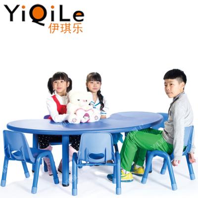 China European high quality sale simple children chair cheap study table and table used preschool for sale