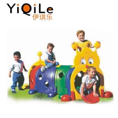 China Cute Happy Worm Tunnel Plastic Toys Children Play Set For Children for sale