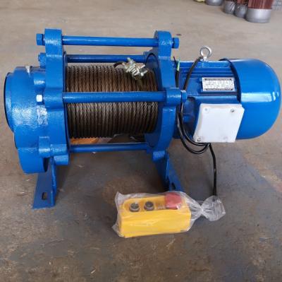 China Max 1 Ton Multifunction Electric Outdoor Elevator Lifts Winch Machinery Repair Shops Small Crane for sale