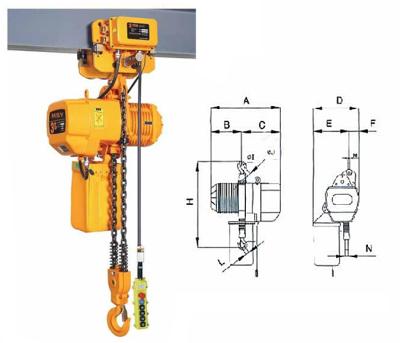 China Electric Construction Hoist Chain Hoist Inspection Checklist Chain Hoist Manufacturers for sale