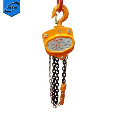 China Building Material Shops 1.5 Ton Kyoto Chain Block Crane With Competitive Price for sale