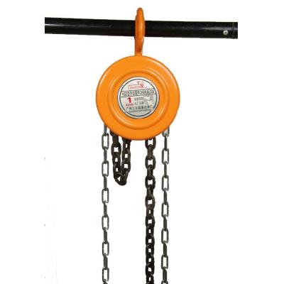 China Construction Crane HSZ Type Chain Block , Hebei Chain Hoist Mechanical Pulley for sale