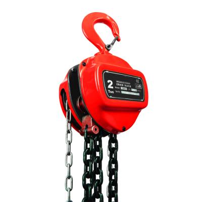 China Construction Hoist Heavy Duty Hand Winch Manual Chain Hoist Essential Hoist Winch for sale