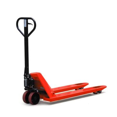 China manual forklift hand hydraulic pallet truck 150*50 for sale