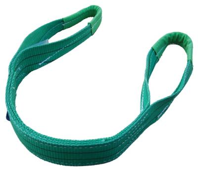 China Nylon Used For Lifting Products Wire Rope Polyester Webbing Sling Lifting Belt for sale