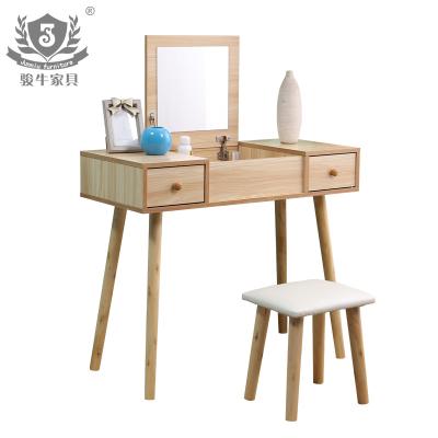 China Simple modern multifunctional storage dressing table nordic bedroom makeup table space saving top block storage cabinet for sale