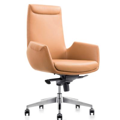 China Factory wholesale price leather office swivel chairs swivel china executive for sale